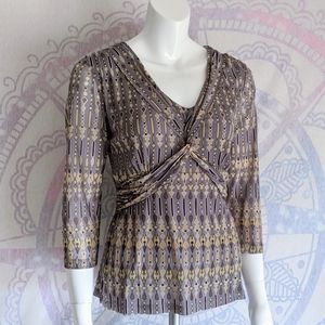 Anne Klein | Crossover blouse | Large